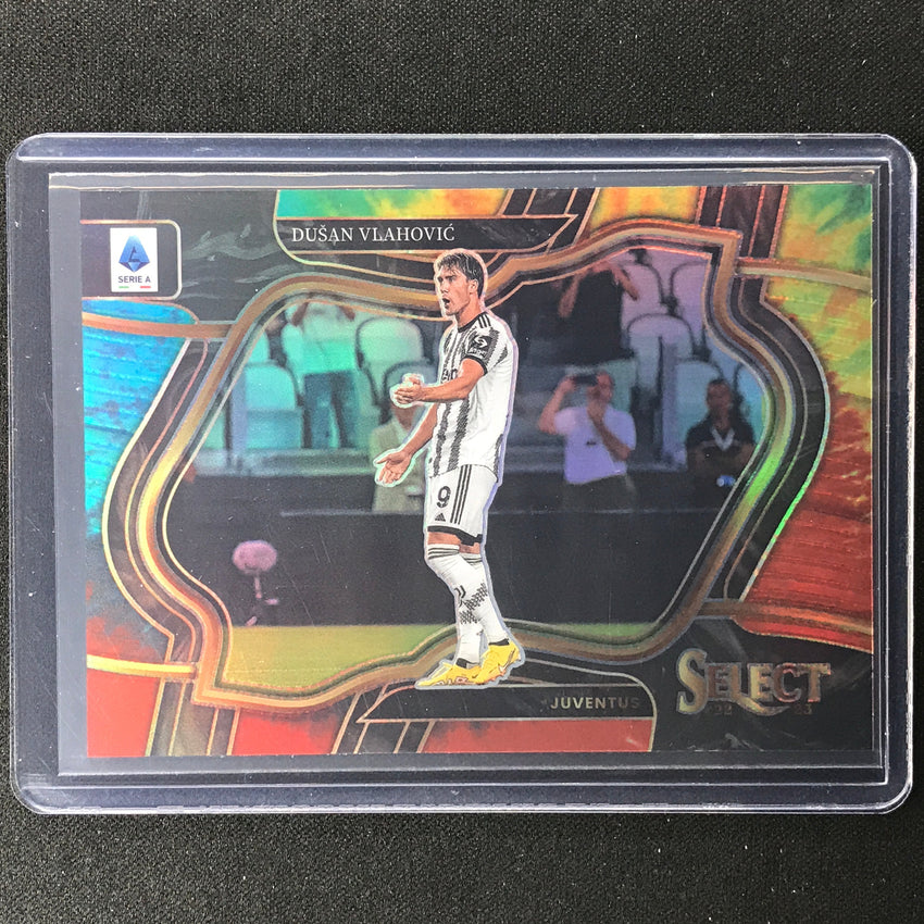 2022-23 Select Serie A Dusan Vlahovic Field Level Tie-dye 3/25