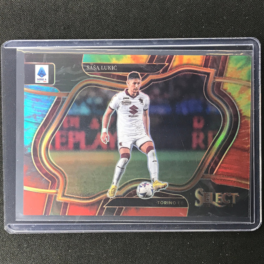 2022-23 Select Serie A Sasa Lukic Field Level Tie-dye 2/25