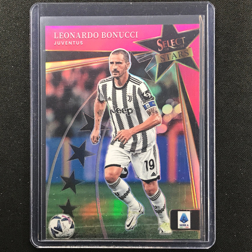 2022-23 Select Serie A Leonardo Bonucci Select Stars Pink 16/25