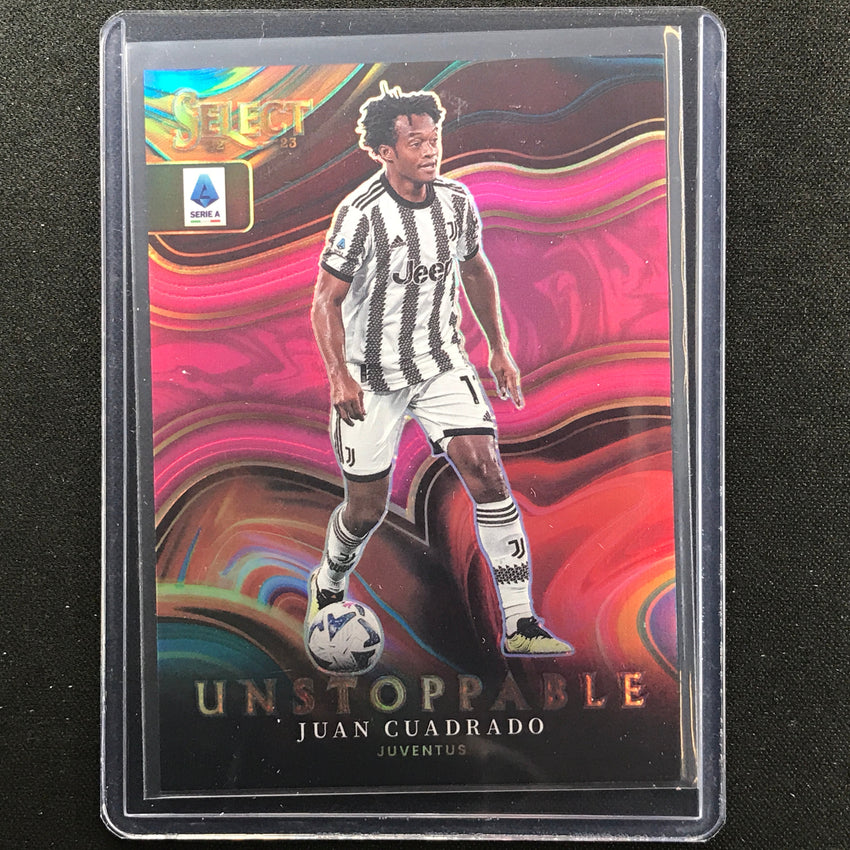 2022-23 Select Serie A Juan Cuadrado Unstoppable Pink 18/25