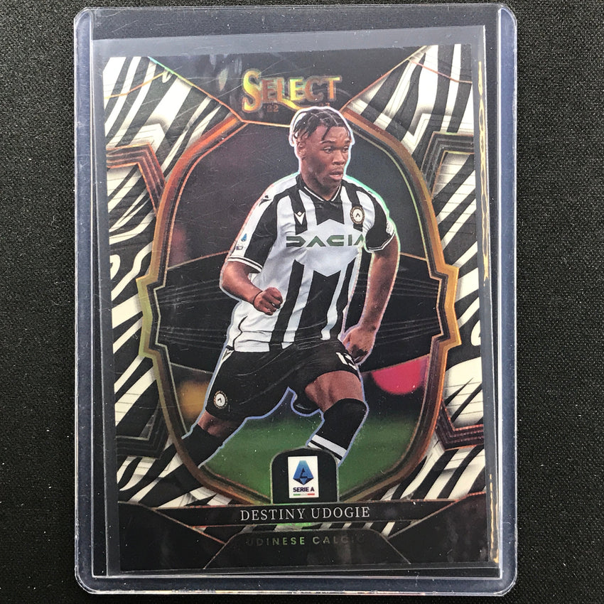 2022-23 Select Serie A Destiny Udogie Terrace Zebra 3/20