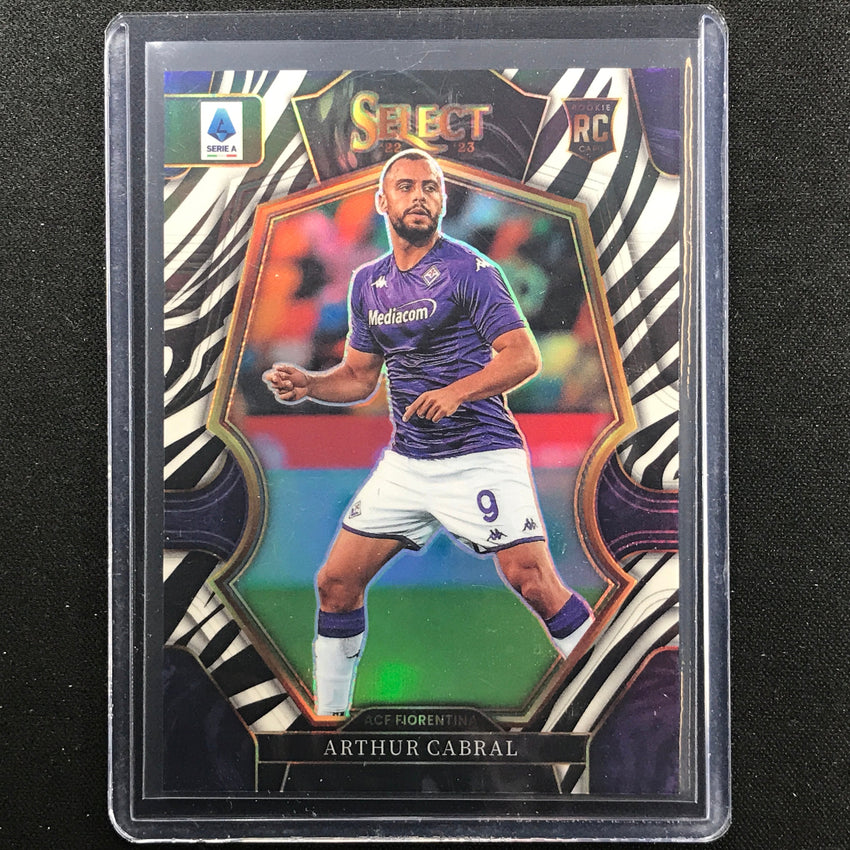 2022-23 Select Serie A Arthur Cabral Mezzanine Rookie Zebra 14/20
