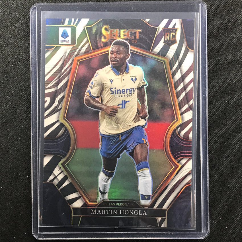 2022-23 Select Serie A Martin Hongla Mezzanine Rookie Zebra 9/20