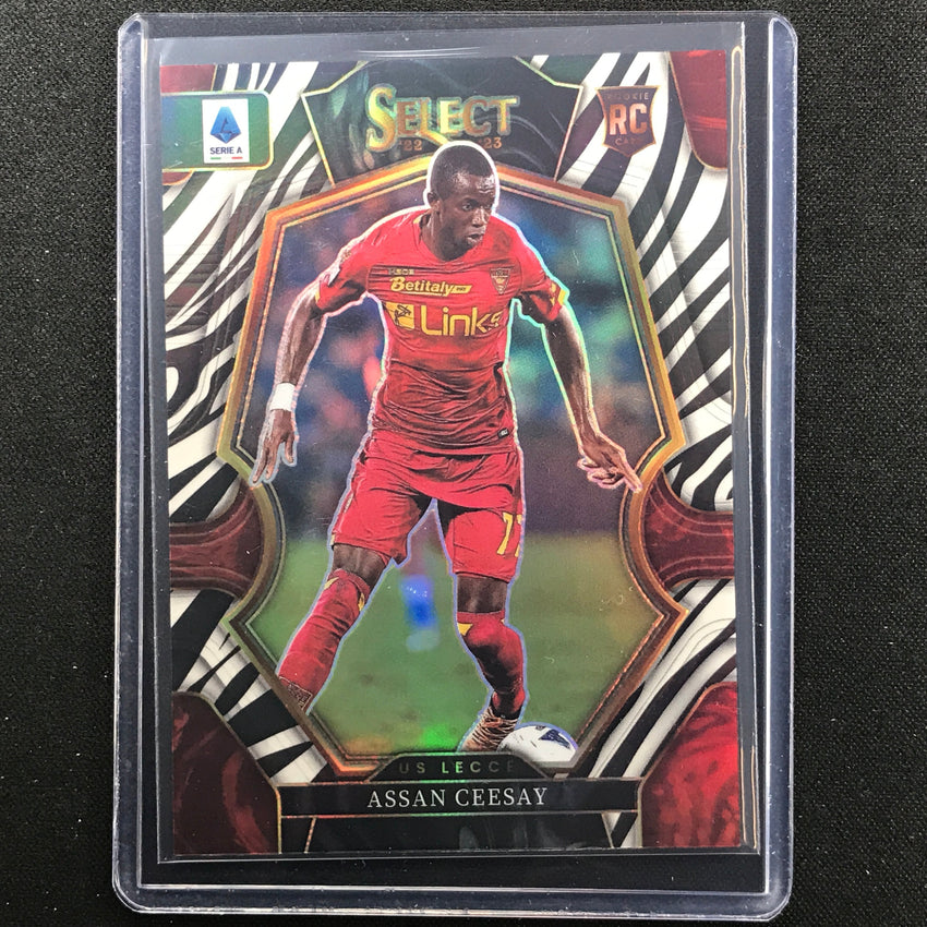 2022-23 Select Serie A Assan Ceesay Mezzanine Rookie Zebra 11/20
