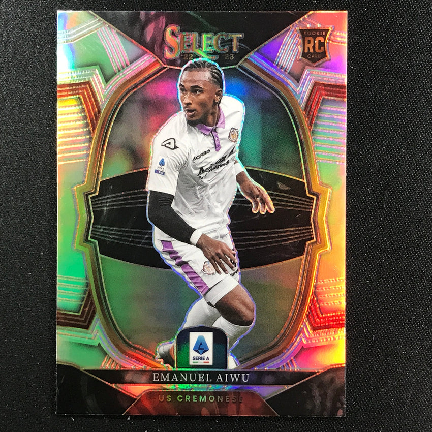 2022-23 Select Serie A EMANUEL AIWU Terrace Rookie Silver Prizm #26