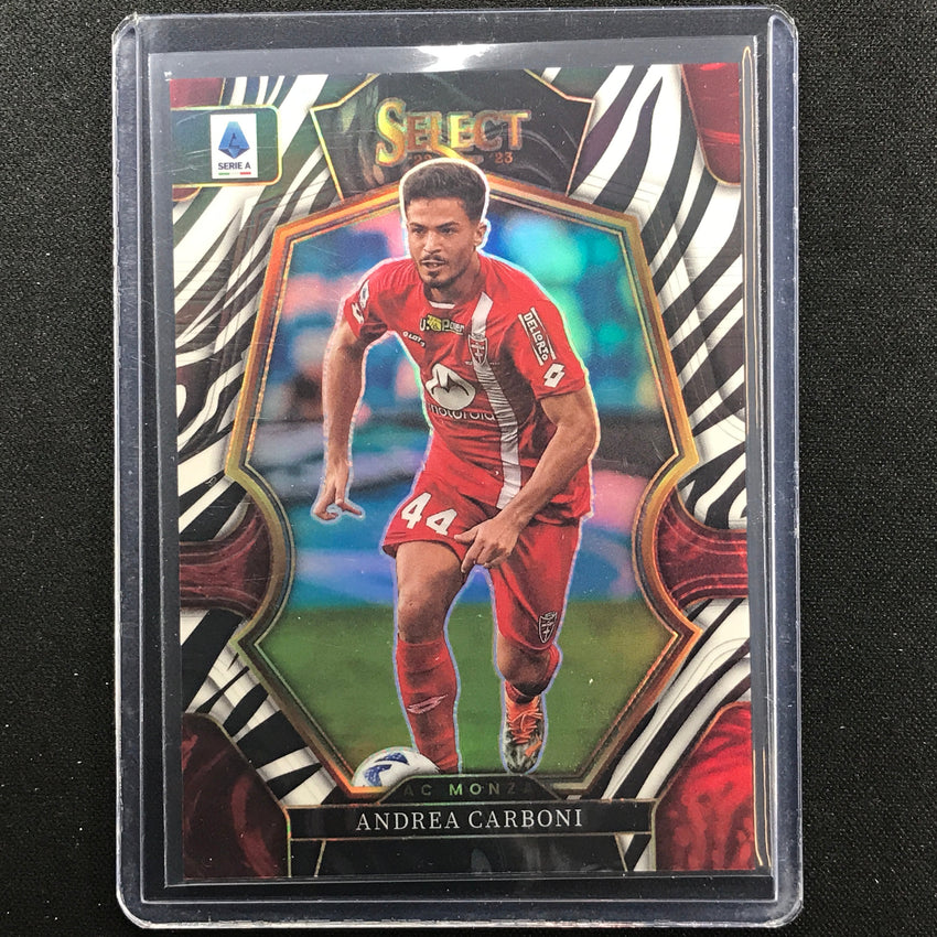 2022-23 Select Serie A Andrea Carboni Mezzanine Zebra 1/20