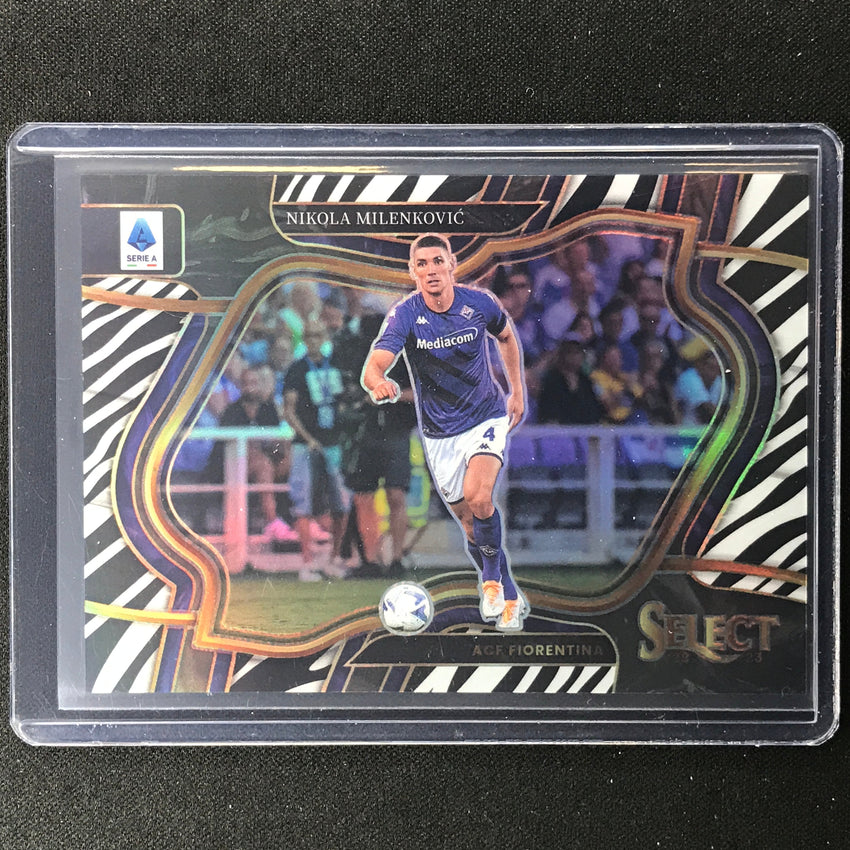 2022-23 Select Serie A Nikola Milenkovic Field Level Zebra 11/20