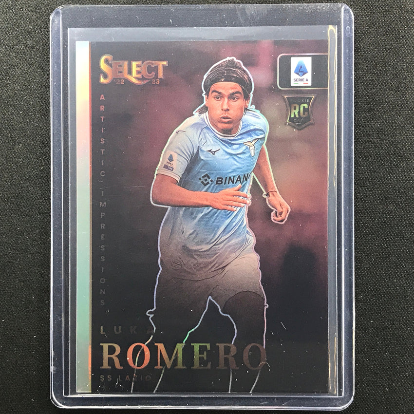 2022-23 Select Serie A Luka Romero Artistic Impressions Rookie Ssp No 19
