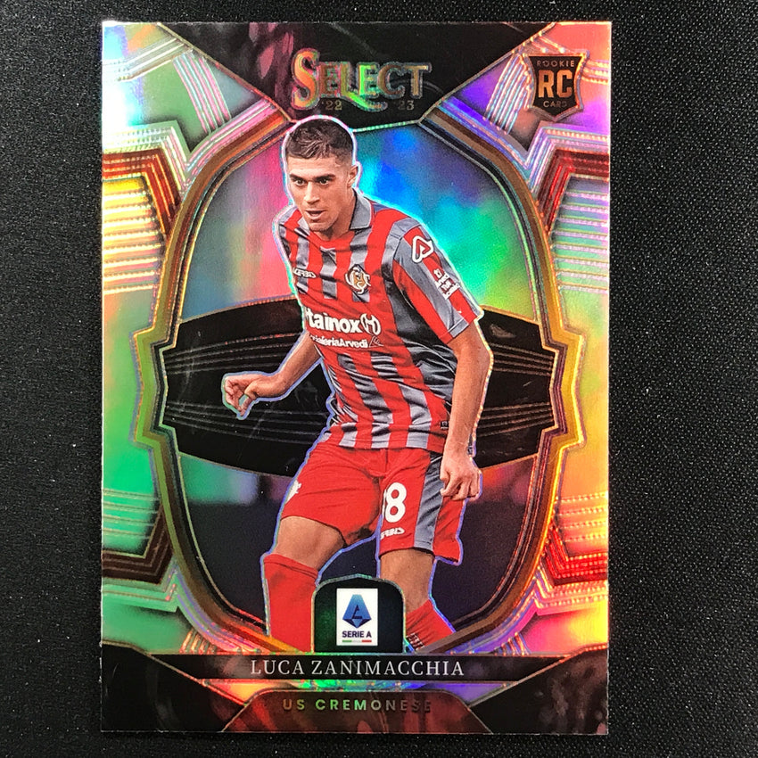 2022-23 Select Serie A LUCA ZANIMACCHIA Terrace Rookie Silver Prizm #29