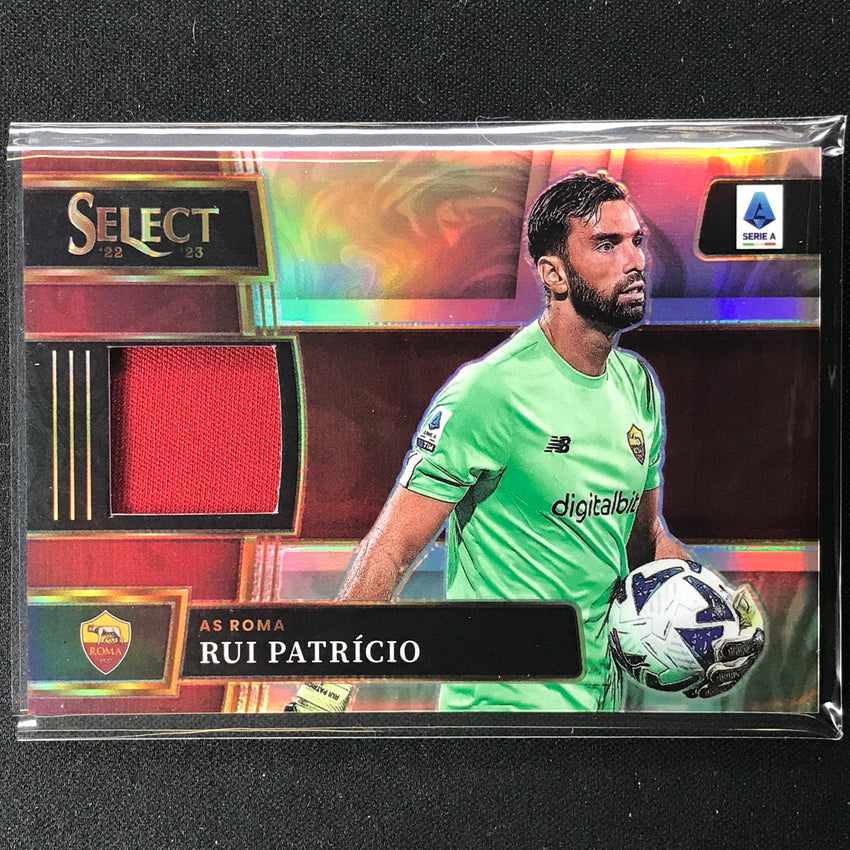 2022-23 Select Serie A Rui Patricio Memorabilia Jersey Relic Silver Prizm No Rui