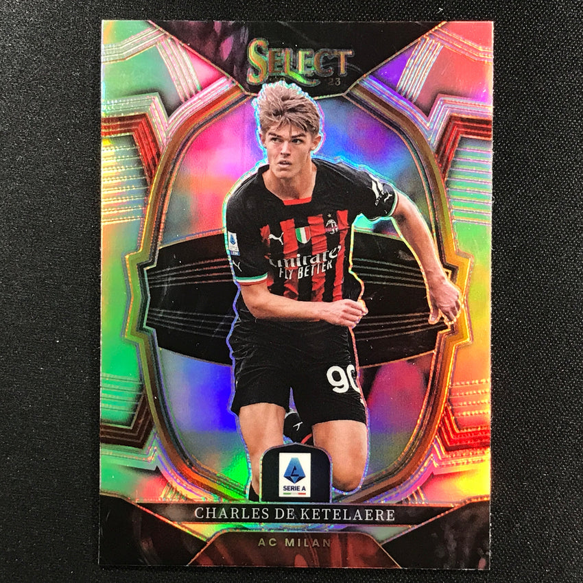 2022-23 Select Serie A Charles De Ketelaere Terrace Silver Prizm No 1