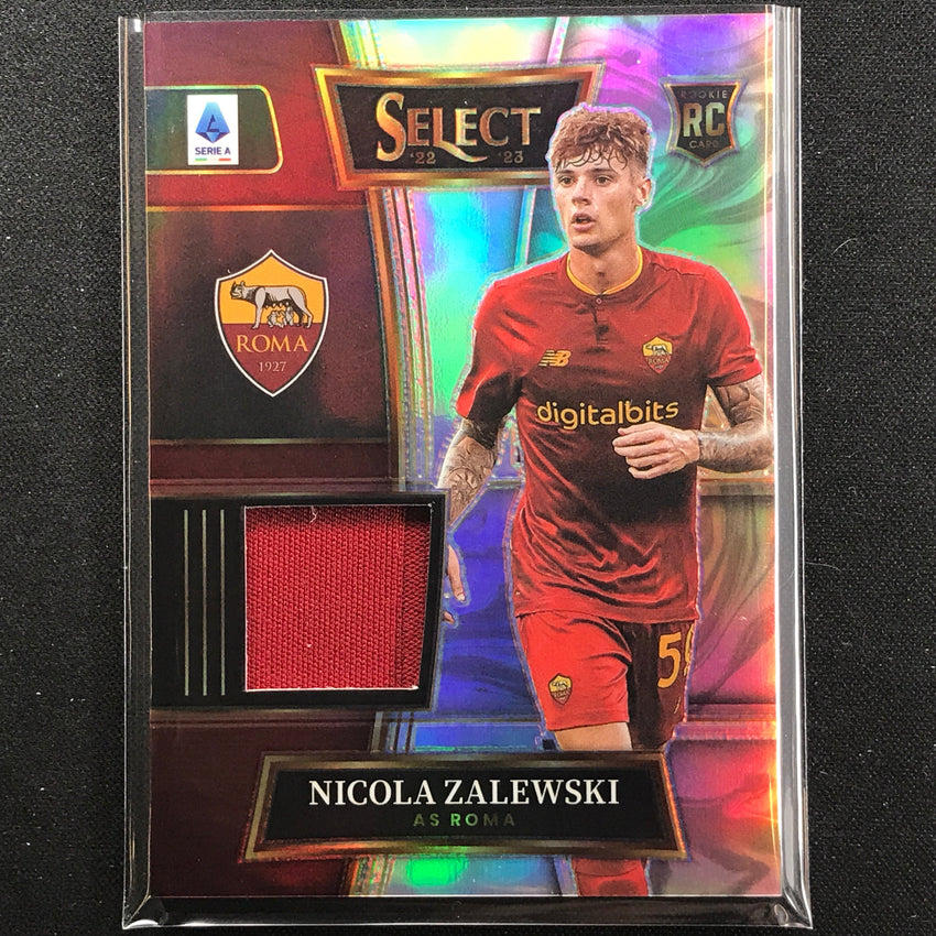 2022-23 Select Serie A Nicola Zalewski Swatch Rookie Jersey Relic Silver No Nzw
