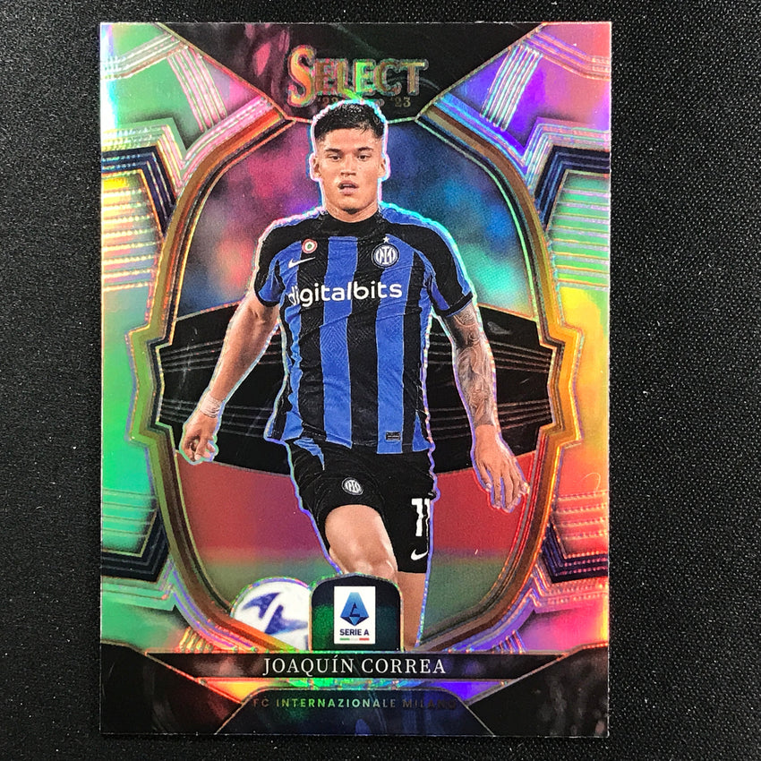 2022-23 Select Serie A JOAQUIN CORREA Terrace Silver Prizm #37