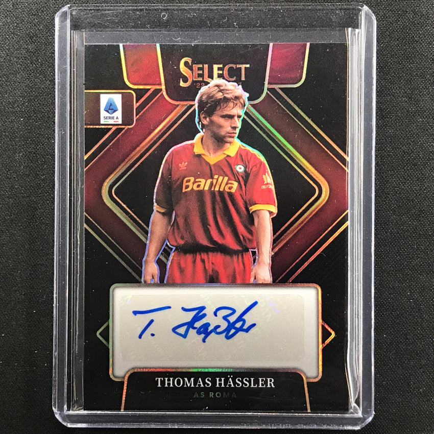 2022-23 Select Serie A Thomas Hassler Signatures Auto Black Prizm 1/1