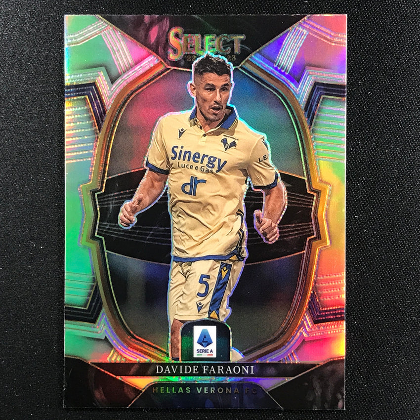 2022-23 Select Serie A Davide Faraoni Terrace Silver Prizm No 42