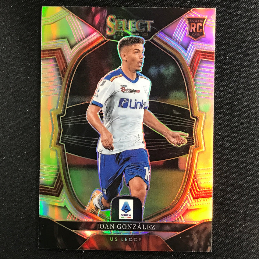 2022-23 Select Serie A JOAN GONZALEZ Terrace Rookie Silver Prizm #52