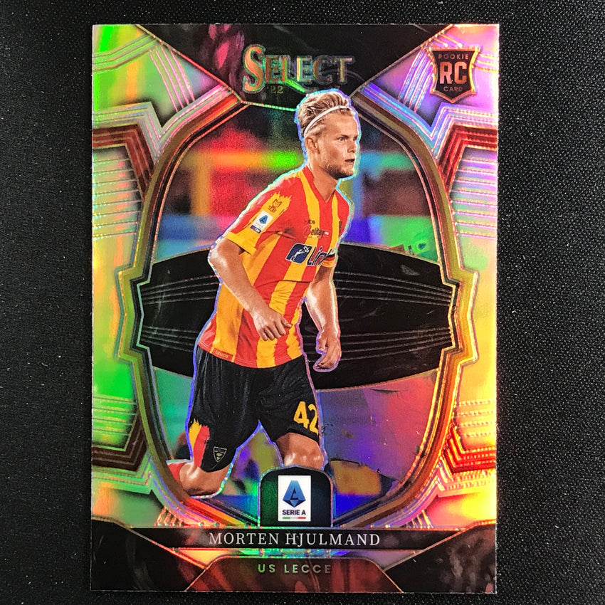 2022-23 Select Serie A Morten Hjulmand Terrace Rookie Silver Prizm No 54