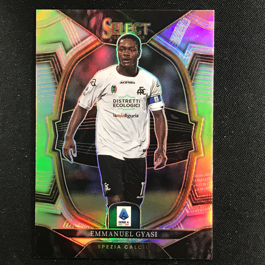 2022-23 Select Serie A EMMANUEL GYASI Terrace Silver Prizm #63