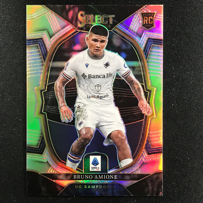 2022-23 Select Serie A Bruno Amione Terrace Rookie Silver Prizm No 84