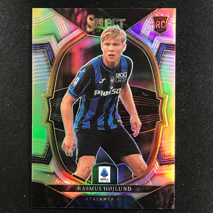 2022-23 Select Serie A Rasmus Hojlund Terrace Rookie Silver Prizm No 85