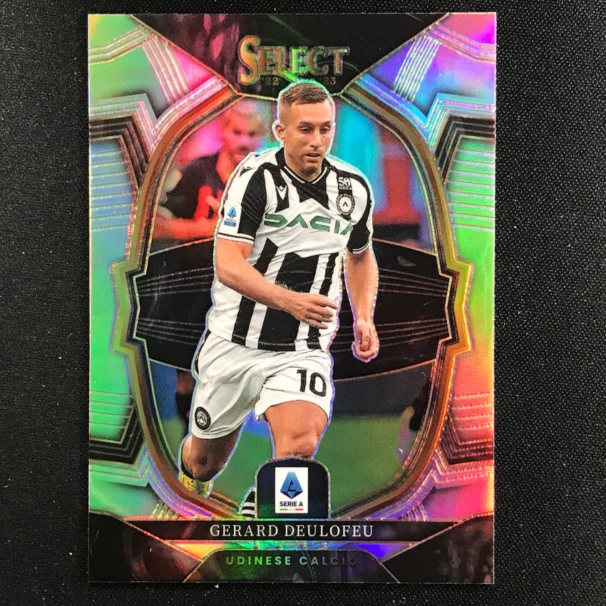 2022-23 Select Serie A GERARD DEULOFEU Terrace Silver Prizm #87