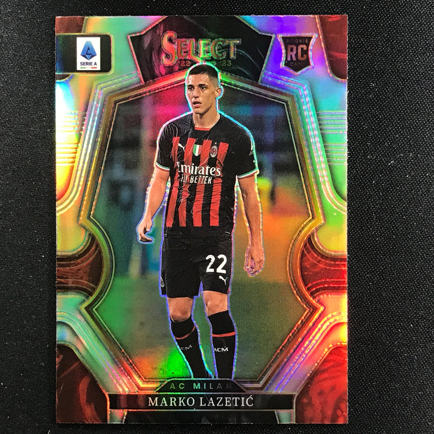 2022-23 Select Serie A Marko Lazetic Mezzanine Rookie Silver Prizm No 103