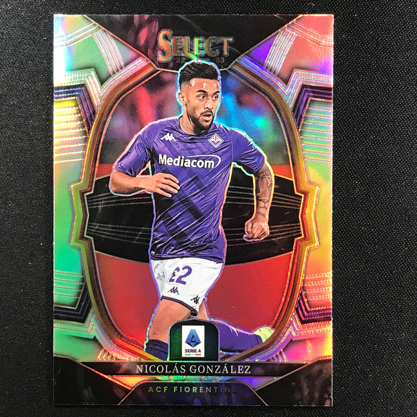 2022-23 Select Serie A NICOLAS GONZALEZ Terrace Silver Prizm #9