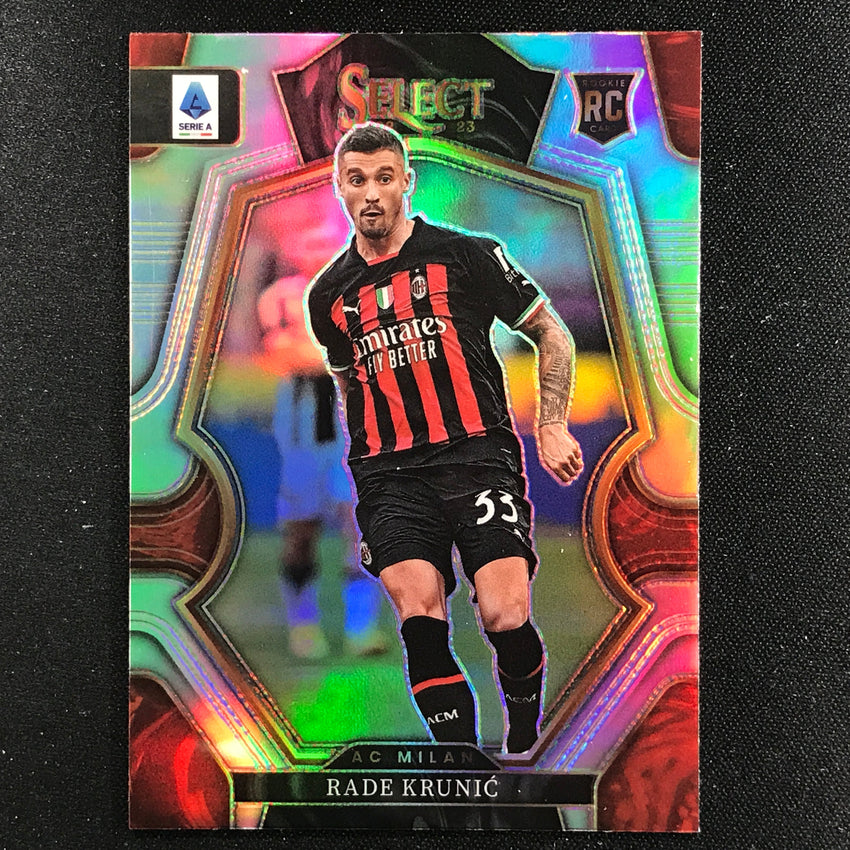 2022-23 Select Serie A Rade Krunic Mezzanine Rookie Silver Prizm No 106
