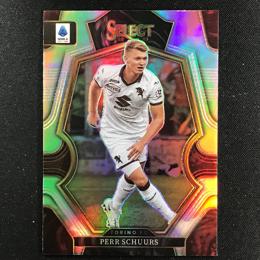 2022-23 Select Serie A PERR SCHUURS Mezzanine Silver Prizm #180