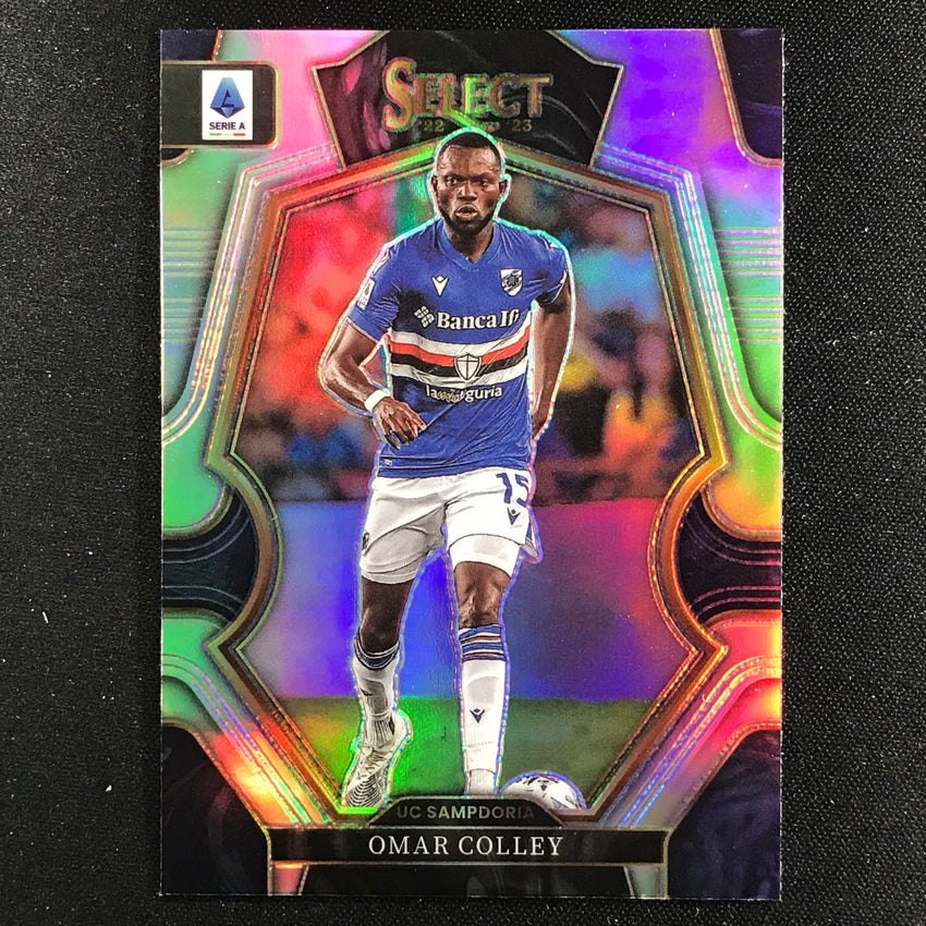 2022-23 Select Serie A OMAR COLLEY Mezzanine Silver Prizm #186