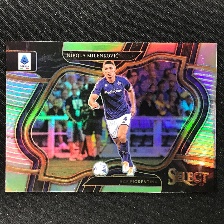 2022-23 Select Serie A NIKOLA MILENKOVIC Field Level Silver Prizm #212