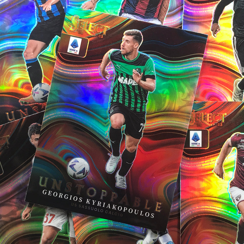 2022-23 Select Serie A GIOVANNI DI LORENZO Unstoppable Silver Prizm #18