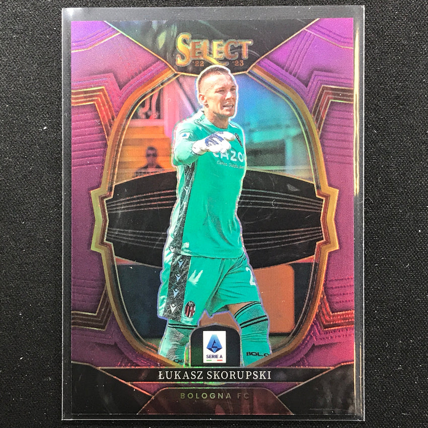 2022-23 Select Serie A Lukasz Skorupski Terrace Purple 14/49