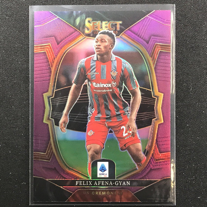 2022-23 Select Serie A Felix Afena-gyan Terrace Purple 24/49