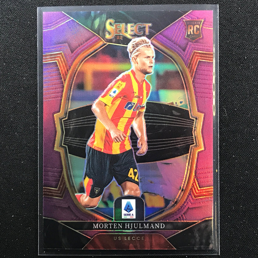 2022-23 Select Serie A Morten Hjulmand Terrace Rookie Purple 14/49