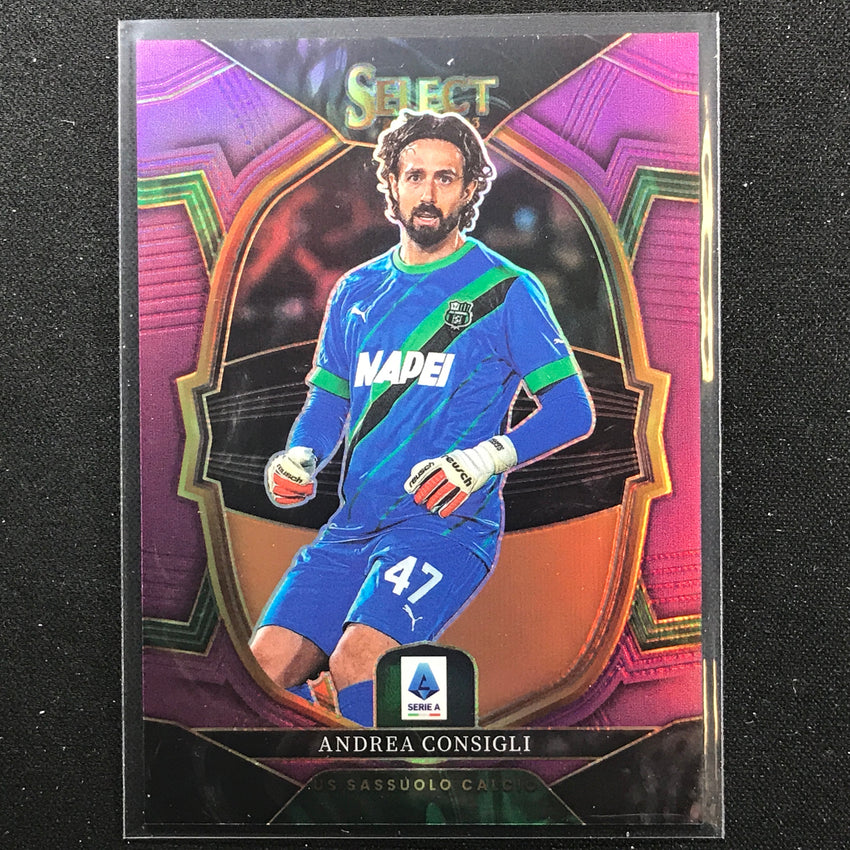 2022-23 Select Serie A Andrea Consigli Terrace Purple 12/49