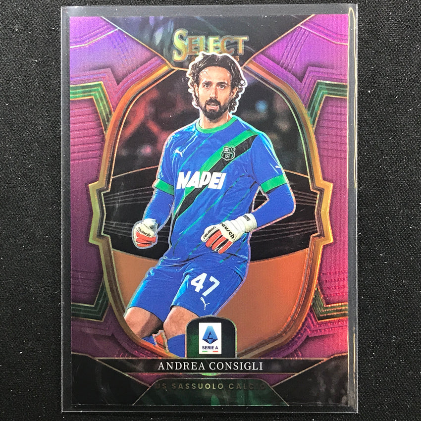 2022-23 Select Serie A Andrea Consigli Terrace Purple 11/49