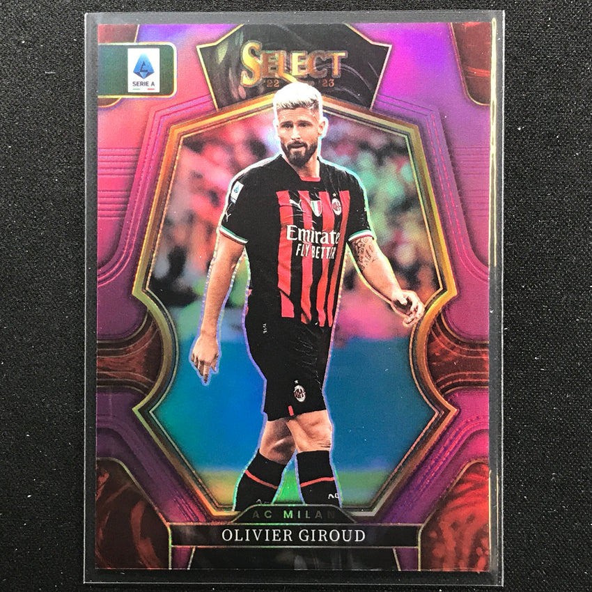 2022-23 Select Serie A Olivier Giroud Mezzanine Purple 33/49