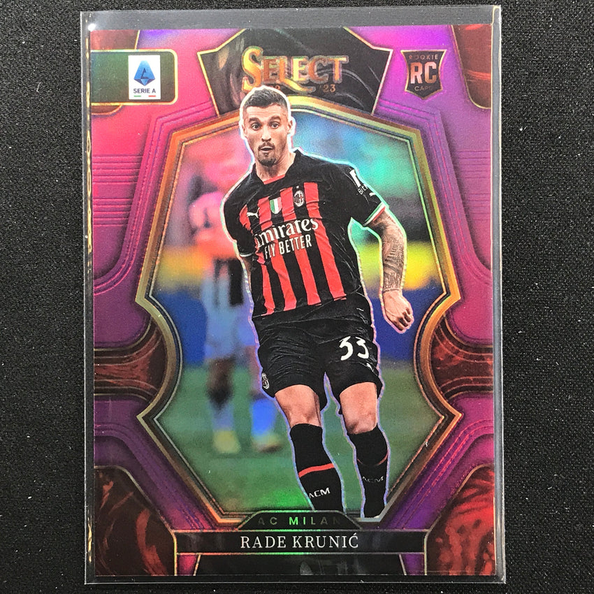 2022-23 Select Serie A Rade Krunic Mezzanine Rookie Purple 24/49