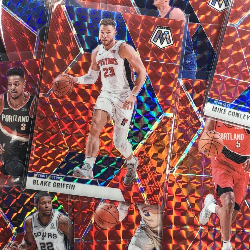 2019-20 Mosaic DILLON BROOKS Red Mosaic Prizm #66-Cherry Collectables