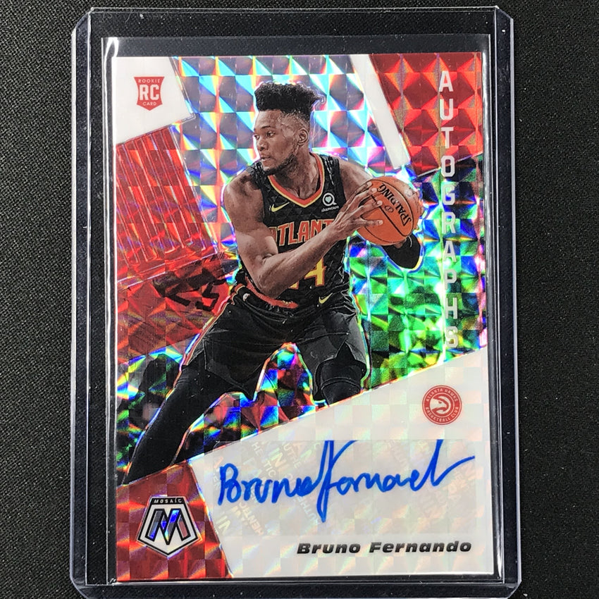 2019-20 Mosaic BRUNO FERNANDO Mosaic Prizm Rookie Auto #BFN-Cherry Collectables