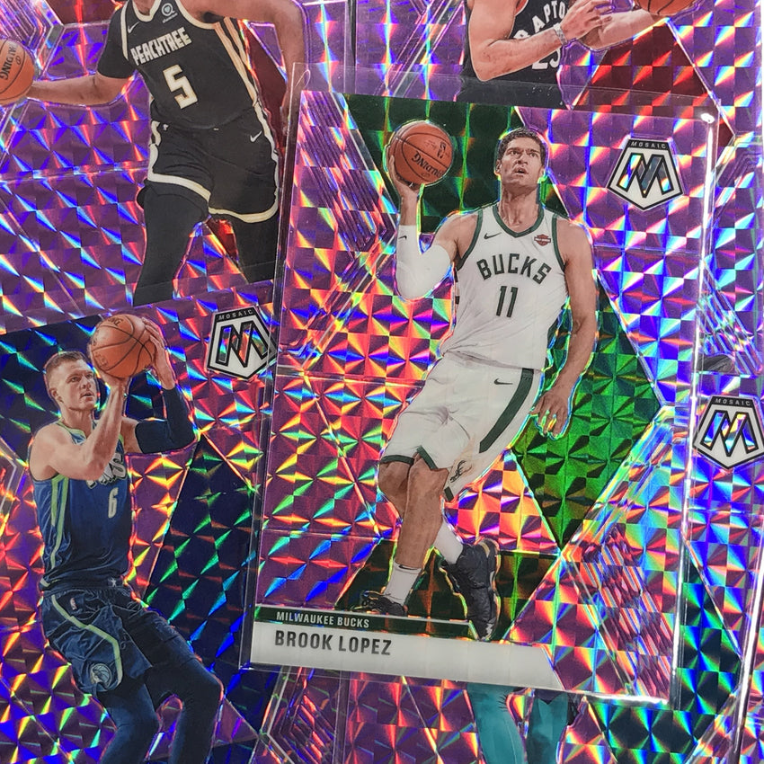 2019-20 Mosaic JOHN WALL Purple Mosaic Prizm 12/49 #122-Cherry Collectables