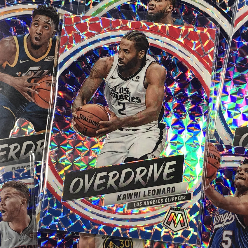 2019-20 Mosaic ANTHONY DAVIS Overdrive Mosaic Prizm #12-Cherry Collectables