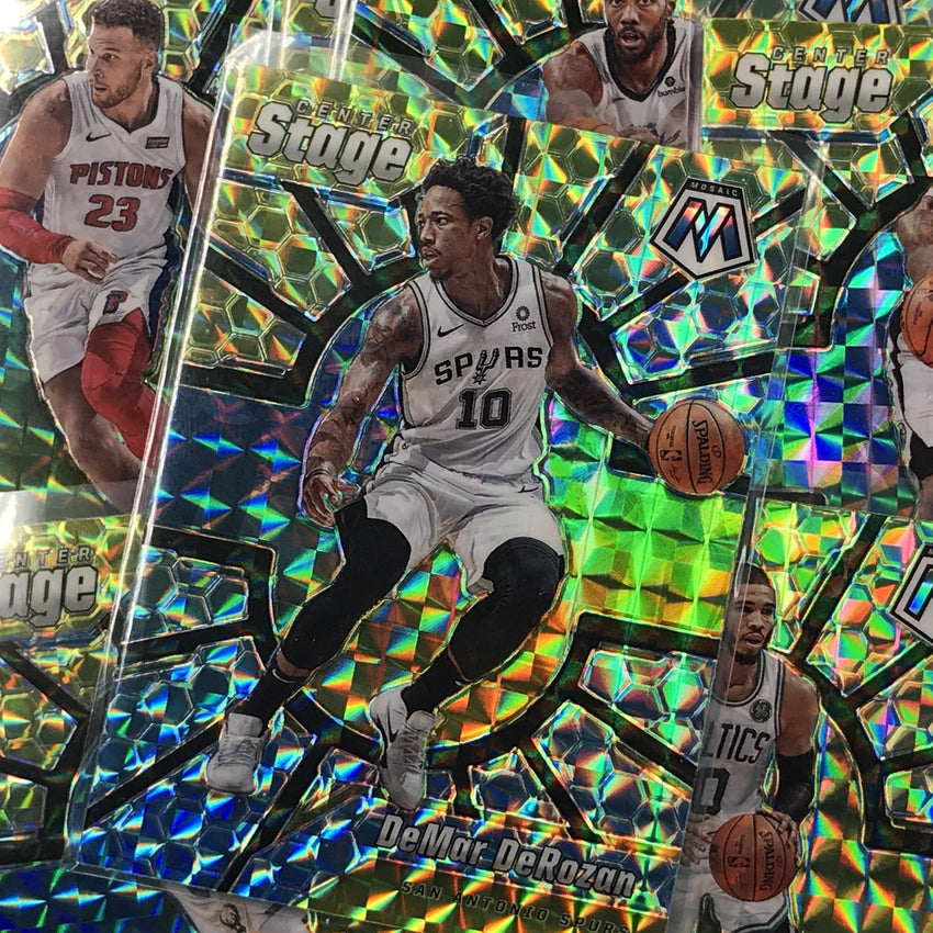 2019-20 Mosaic TRAE YOUNG Center Stage Mosaic Prizm #29-Cherry Collectables