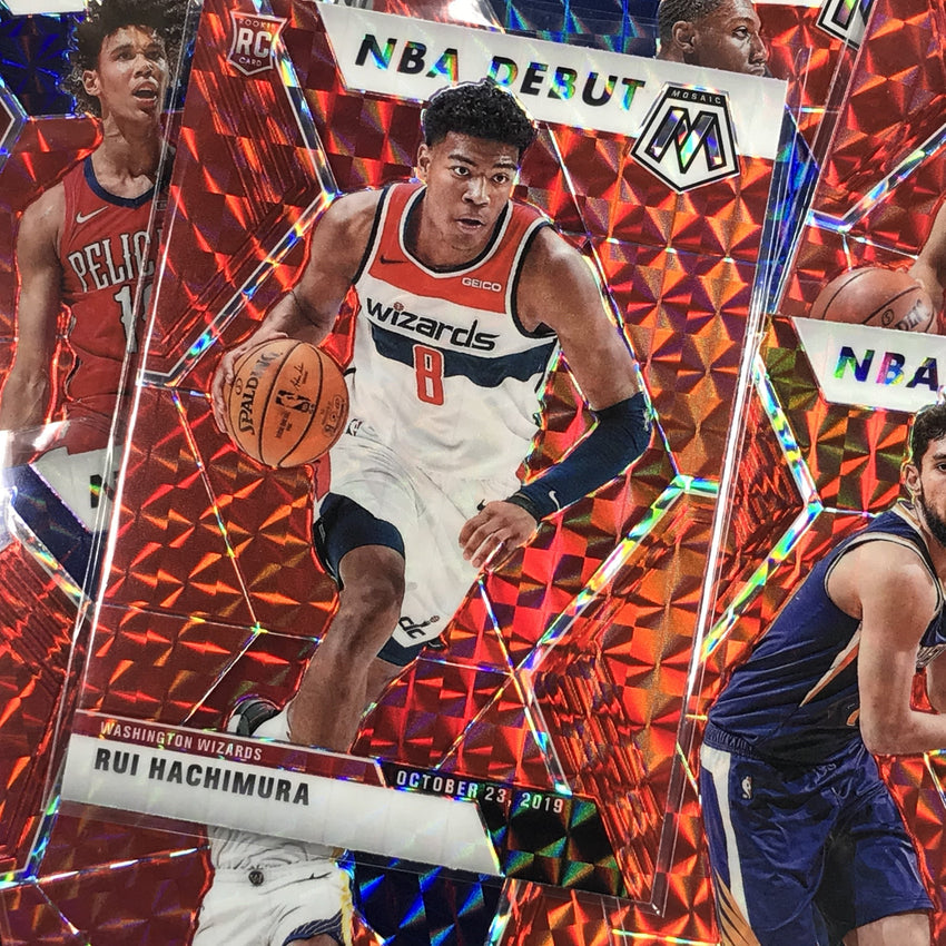 2019-20 Mosaic TACKO FALL NBA Debut Red Mosaic Prizm Rookie #276-Cherry Collectables