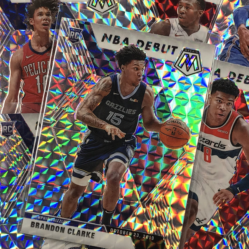 2019-20 Mosaic DE'ANDRE HUNTER NBA Debut Mosaic Silver Prizm #266-Cherry Collectables