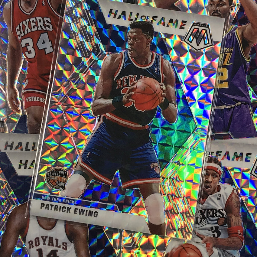 2019-20 Mosaic JOHN STOCKTON Hall Of Fame Mosaic Silver Prizm #293-Cherry Collectables