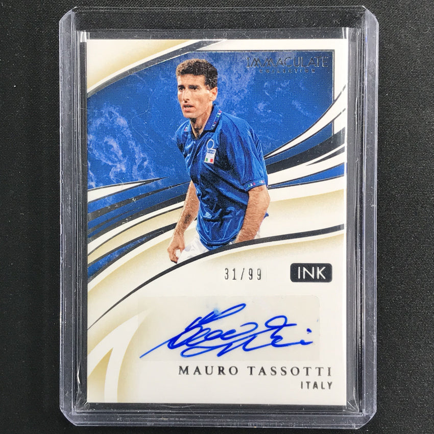 2020 Immaculate Mauro Tassotti Ink Auto Silver 31/99