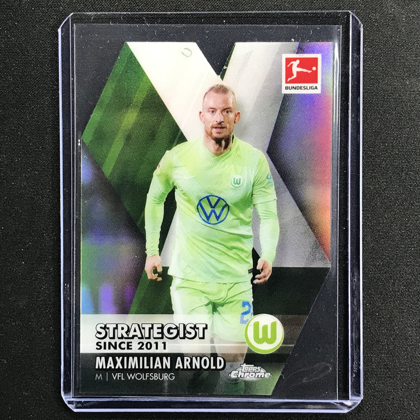 2020-21 Topps Chrome Bundesliga Maximilian Arnold Decade Of Dominance No Ma
