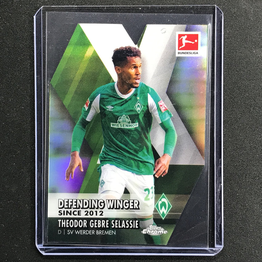 2020-21 Topps Chrome Bundesliga Theodor Gebre Selassie Decade Of Dominance No Tgs